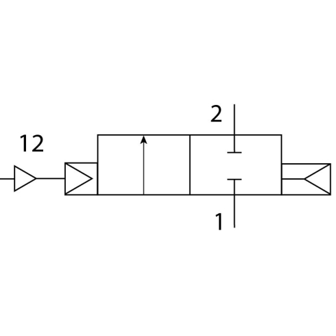 Пневмораспределитель Festo VLX-2-1-MS Ру10 Ду25 ( PN10 DN25 )
