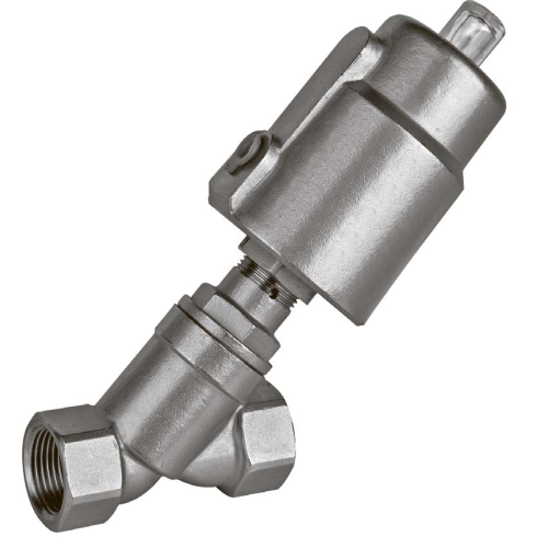 Угловой пневматический клапан Camozzi JF100-27-1-40-Y-F