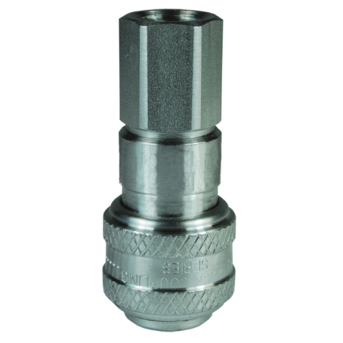 1/4 Розетка БРС F DIXON резьба NPT (нерж. 304) 2DF2-S-LS