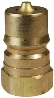 1/4 Штекер БРС H ISO-B DIXON резьба NPT (латунь) H2F2-B-E