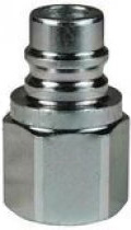 1 Штекер БРС VDIXON резьба NPT без отсек, клап (нерж. 316) V8F6-SS-E