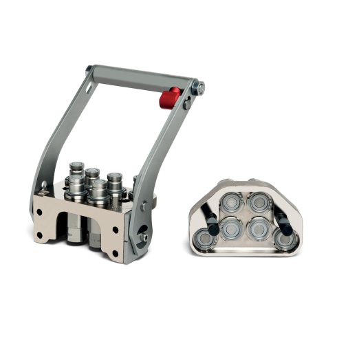 Многоканальная присоединительная плита GR6 4A-2B-2EC