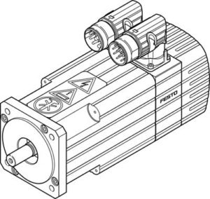 Серводвигатель Festo EMMS-AS-70-M-HV-RRB-S1