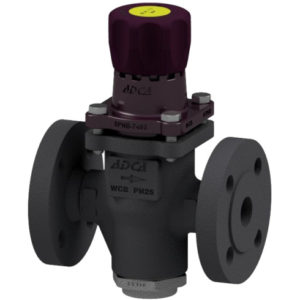 Клапан редукционный прямого действия из стали фланцевый ADCA PRV25/2S P3,5-8,6 Ру25 Ду20 (PN25 DN20 )