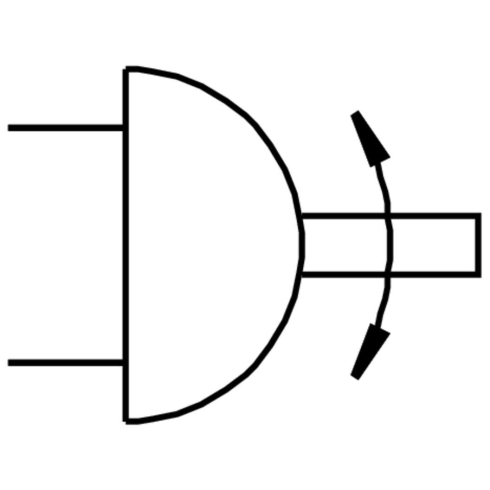 Неполноповоротный привод Festo DAPS-1920-090-R-F1216-MW-T6