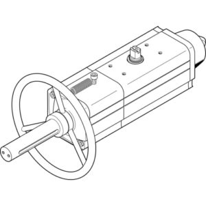 Неполноповоротный привод Festo DAPS-0090-090-RS4-F0710-MW