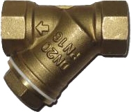 Фильтр сетчатый резьбовой латунный ABRA YS-3000E Ру16 Ду40 (PN16 DN40 )