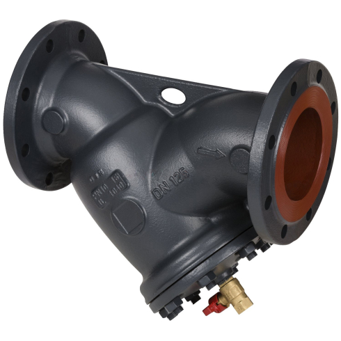 Фильтр сетчатый фланцевый со сливным краном Danfoss FVF Ду50 Ру16 (DN50 PN16) 065B7731