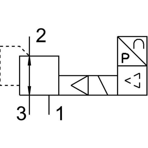 Пропорциональный регулятор давления Festo MPPE-3-1/8-6-420-B