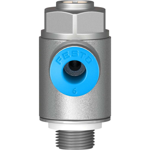 Дроссель с обратным клапаном Festo GRLA-1/8-QS-6-MF-D