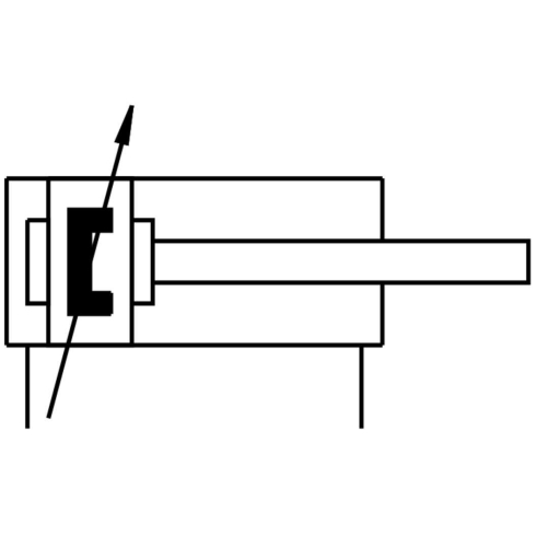 Стандартный пневмоцилиндр Festo DSBC-50-200-PPVA-N3