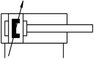 Круглый пневмоцилиндр SMC CD85N16C-50