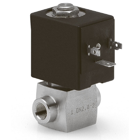 Клапан электромагнитный из нержавеющей стали Camozzi CFB-D24A-WX-B8-3