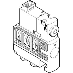 Распределитель с электроуправлением Festo CPVSC1-M1H-D-T-M5C
