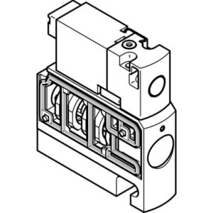 Распределитель с электроуправлением Festo CPVSC1-M1HT-M-T-M5