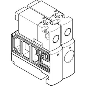 Распределитель с электроуправлением Festo CPVSC1-M1HT-J-H-M5