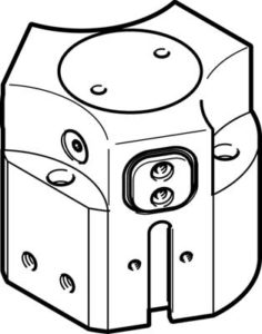 Захват трехточечный герметичный Festo HGDD-40-A-G2