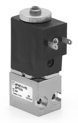 Клапан пропорциональный прямого действия Camozzi AP-6214-LW2-GP7OX2