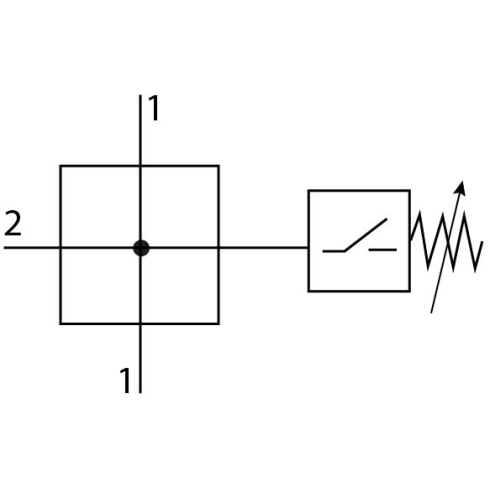 Модуль разветвления Festo MS6N-FRM-1/4-Y
