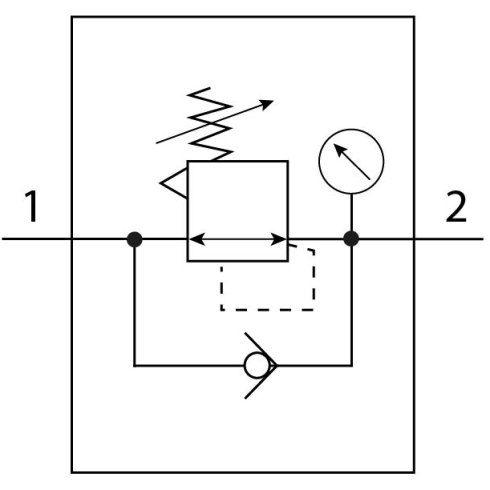 Регулятор давления Festo MS4N-LR-1/8-D6-AS